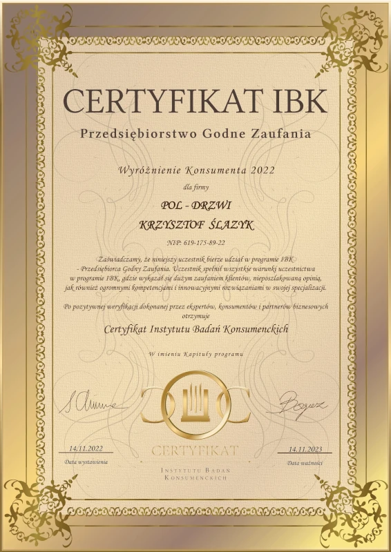 certyfikat-ibk